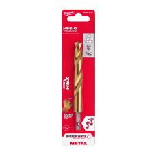 Купити Свердло по металу RedHEX SHOCKWAVE HSS-G TiN MILWAUKEE, діаметр 12,0х127х82мм. Офіційний магазин Мілвокі Україна, фірмова гарантія з доставкою по Украіні