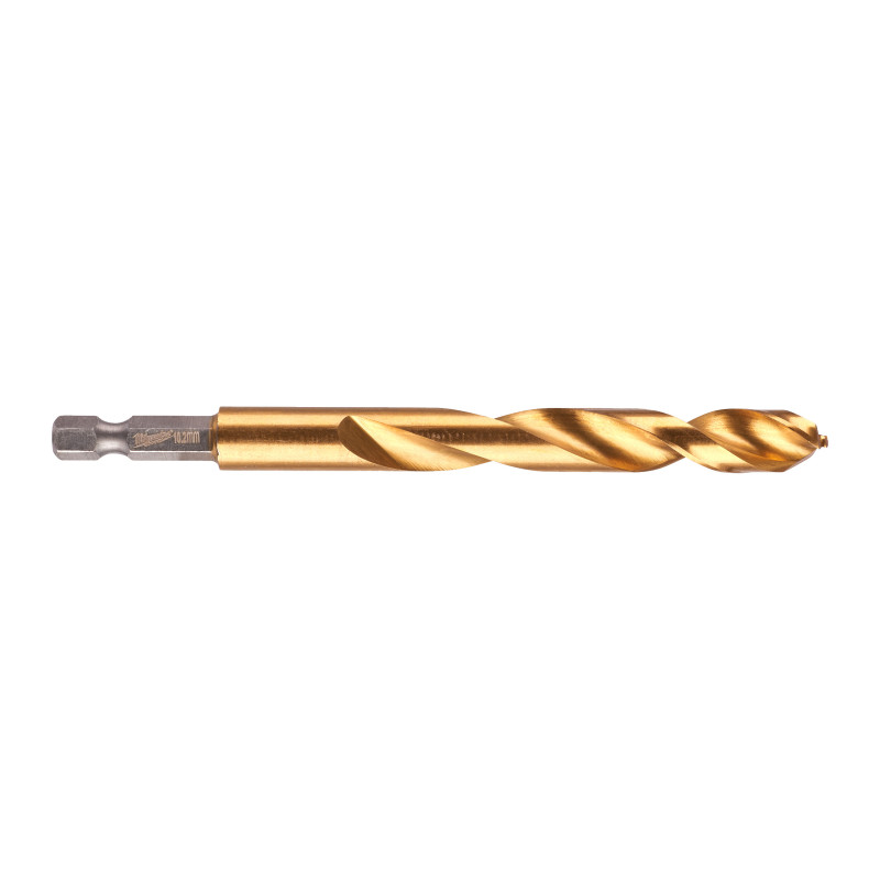 Купити Свердло по металу RedHEX SHOCKWAVE HSS-TiN MILWAUKEE, діаметр 10,2х121х77мм. Офіційний магазин Мілвокі Україна, фірмова гарантія з доставкою по Украіні