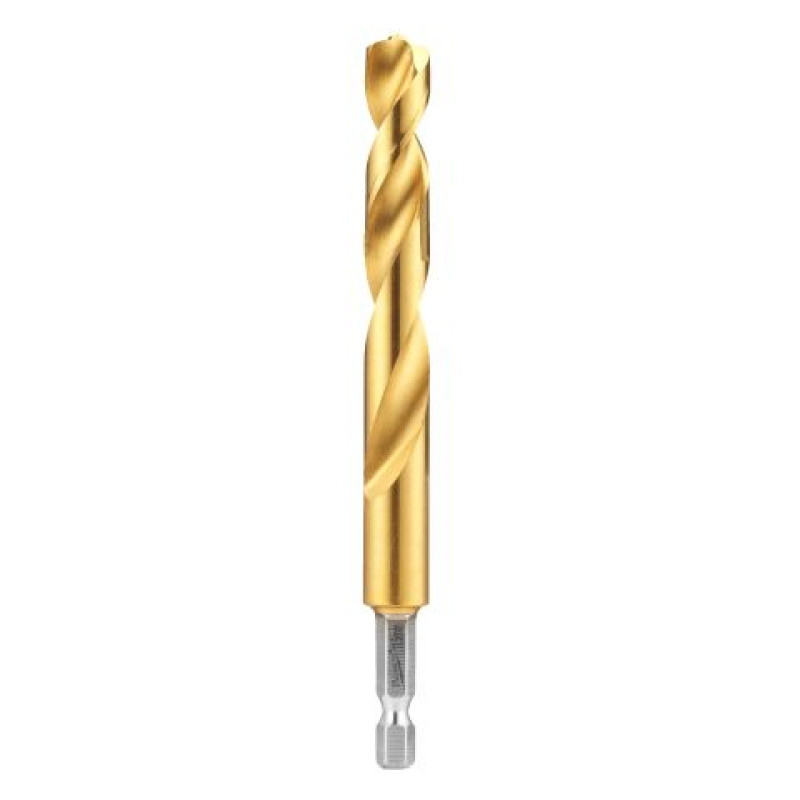 Купити Свердло по металу RedHEX SHOCKWAVE HSS-TiN MILWAUKEE, діаметр 11,5х126х81мм, (5шт), пластикова коробка. Офіційний магазин Мілвокі Україна, фірмова гарантія з доставкою по Украіні