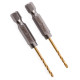 Купити Свердло по металу RedHEX SHOCKWAVE HSS-TiN MILWAUKEE, діаметр 2,0х59,5х17мм, (2шт). Офіційний магазин Мілвокі Україна, фірмова гарантія з доставкою по Украіні