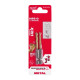 Купити Свердло по металу RedHEX SHOCKWAVE HSS-TiN MILWAUKEE, діаметр 3,2х66,5х23мм, (2шт). Офіційний магазин Мілвокі Україна, фірмова гарантія з доставкою по Украіні