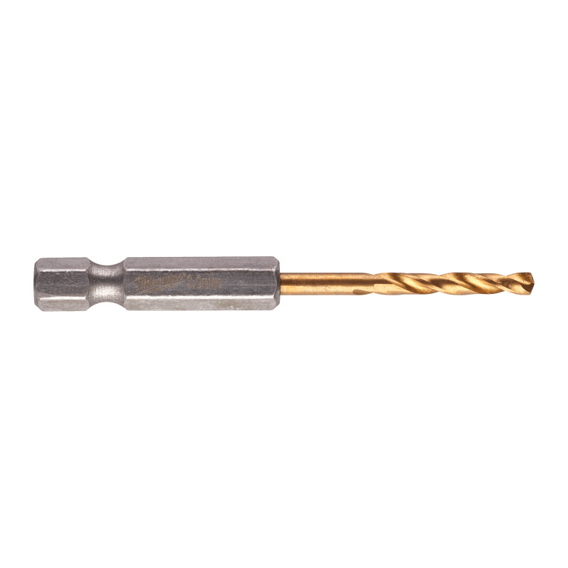 Купити Свердло по металу RedHEX SHOCKWAVE HSS-TiN MILWAUKEE, діаметр 3,0х65х23мм, (2шт). Офіційний магазин Мілвокі Україна, фірмова гарантія з доставкою по Украіні