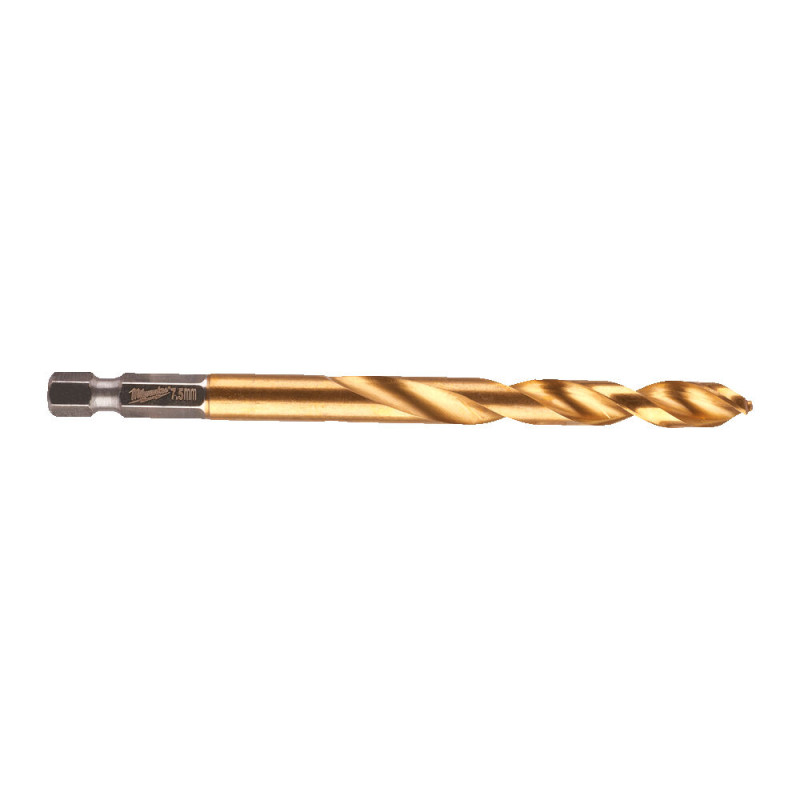Купити Свердло по металу RedHEX SHOCKWAVE HSS-TiN MILWAUKEE, діаметр 7,5х110х67мм. Офіційний магазин Мілвокі Україна, фірмова гарантія з доставкою по Украіні