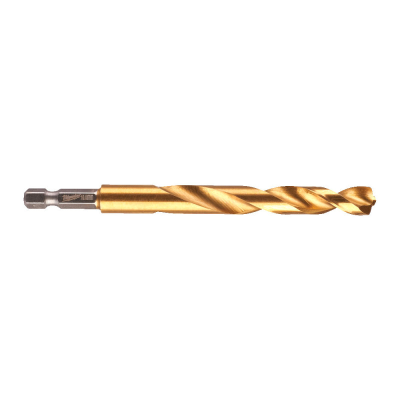 Купити Свердло по металу RedHEX SHOCKWAVE HSS-TiN MILWAUKEE, діаметр 10,0х120х76мм. Офіційний магазин Мілвокі Україна, фірмова гарантія з доставкою по Украіні
