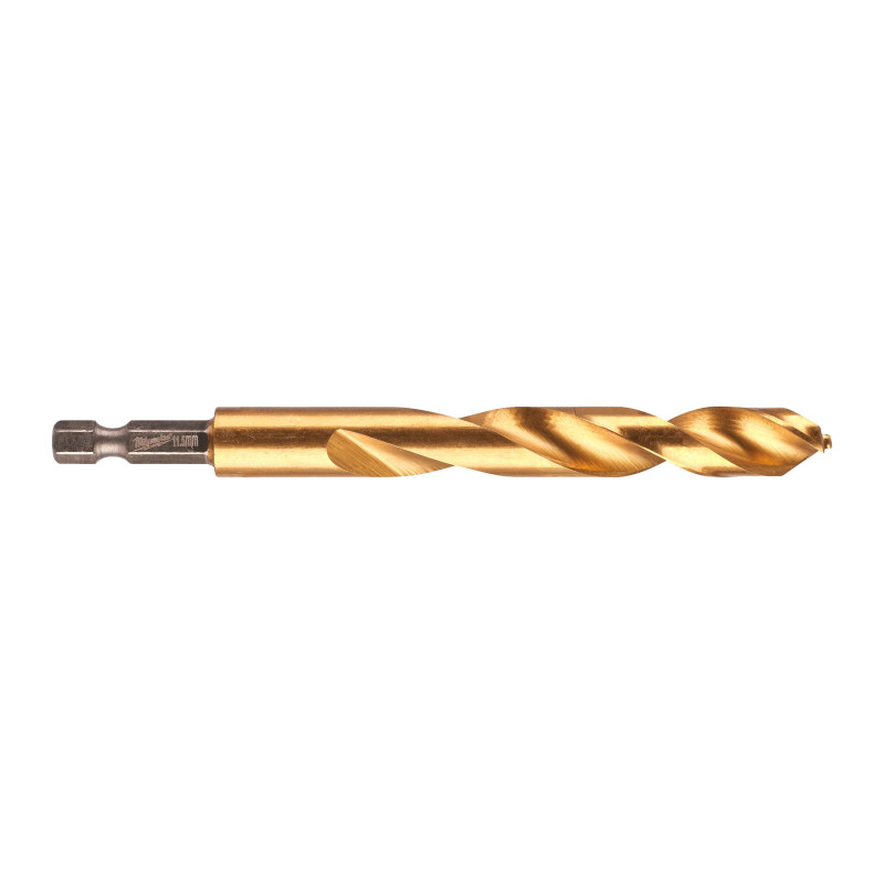 Купити Свердло по металу RedHEX SHOCKWAVE HSS-TiN MILWAUKEE, діаметр 11,5х126х81мм. Офіційний магазин Мілвокі Україна, фірмова гарантія з доставкою по Украіні