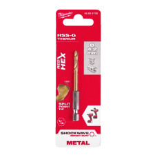 Купити Свердло по металу RedHEX SHOCKWAVE HSS-TiN MILWAUKEE, діаметр 4,2х74х28мм. Офіційний магазин Мілвокі Україна, фірмова гарантія з доставкою по Украіні