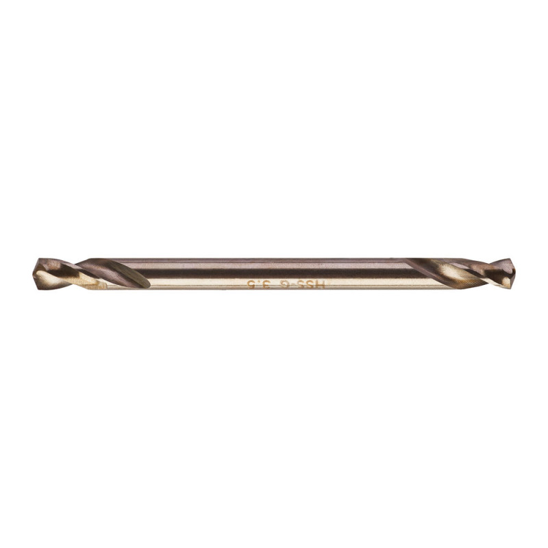 Купити Свердло по металу HSS-G MILWAUKEE, DIN 1412 C, діаметр 3,5х52х14мм, двостороннє, (10шт), пластикова коробка. Офіційний магазин Мілвокі Україна, фірмова гарантія з доставкою по Украіні
