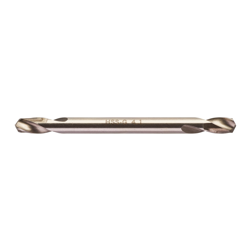 Купити Свердло по металу HSS-G MILWAUKEE, DIN 1412 C, діаметр 4,1х55х14мм, двостороннє, (10шт), пластикова коробка. Офіційний магазин Мілвокі Україна, фірмова гарантія з доставкою по Украіні