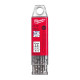 Купити Свердло по металу HSS-G MILWAUKEE DIN1897, діаметр 2,5х43х14мм, скорочене, (10шт), пластикова коробка. Офіційний магазин Мілвокі Україна, фірмова гарантія з доставкою по Украіні