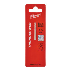 Купити Свердло по металу THUNDERWEB HSS-G MILWAUKEE DIN338, діаметр 1,5x40х18мм, (2шт). Офіційний магазин Мілвокі Україна, фірмова гарантія з доставкою по Украіні