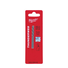 Купити Свердло по металу THUNDERWEB HSS-G MILWAUKEE DIN338, діаметр 3,0x61х33мм, (2шт). Офіційний магазин Мілвокі Україна, фірмова гарантія з доставкою по Украіні