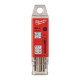Купити Свердло по металу HSS-G MILWAUKEE DIN1897, діаметр 3,7х52х20мм, скорочене, (10шт), пластикова коробка. Офіційний магазин Мілвокі Україна, фірмова гарантія з доставкою по Украіні