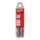 Купити Свердло по металу HSS-G MILWAUKEE DIN1897, діаметр 8,0х79х37мм, скорочене, (5шт), пластикова коробка. Офіційний магазин Мілвокі Україна, фірмова гарантія з доставкою по Украіні