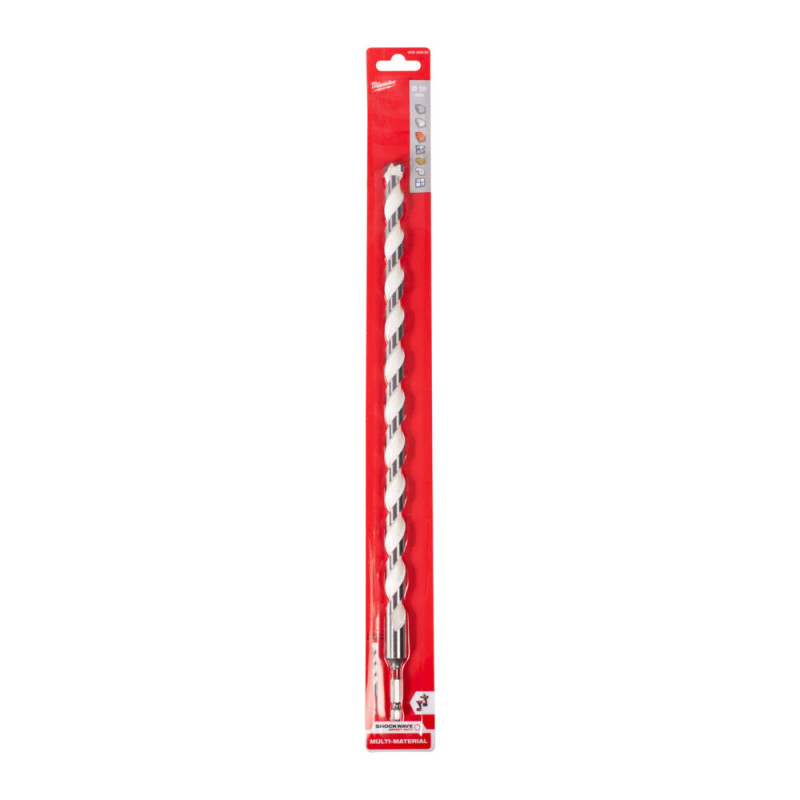 Купити Свердло по мультіматериалам ShW HEX MILWAUKEE, діаметр 16x400х340мм. Офіційний магазин Мілвокі Україна, фірмова гарантія з доставкою по Украіні