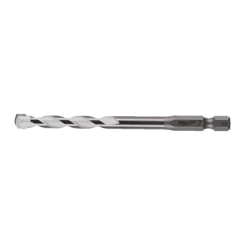 Купити Свердло по мультіматериалам ShW HEX MILWAUKEE, діаметр 7,0x100х50мм. Офіційний магазин Мілвокі Україна, фірмова гарантія з доставкою по Украіні
