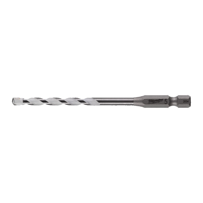 Купити Свердло по мультіматериалам ShW HEX MILWAUKEE, діаметр 5,0x100х50мм. Офіційний магазин Мілвокі Україна, фірмова гарантія з доставкою по Украіні