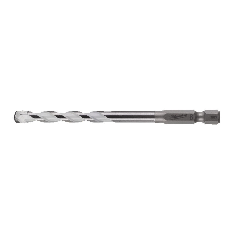 Купити Свердло по мультіматериалам ShW HEX MILWAUKEE, діаметр 6,0x100х50мм. Офіційний магазин Мілвокі Україна, фірмова гарантія з доставкою по Украіні