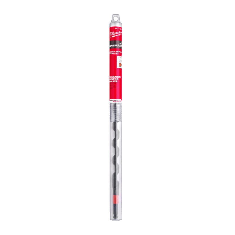 Купити Cвердло спіральне Shockwave™ Lineman's 7/16'' Hex MILWAUKEE, діаметр 18х460х395мм. Офіційний магазин Мілвокі Україна, фірмова гарантія з доставкою по Украіні