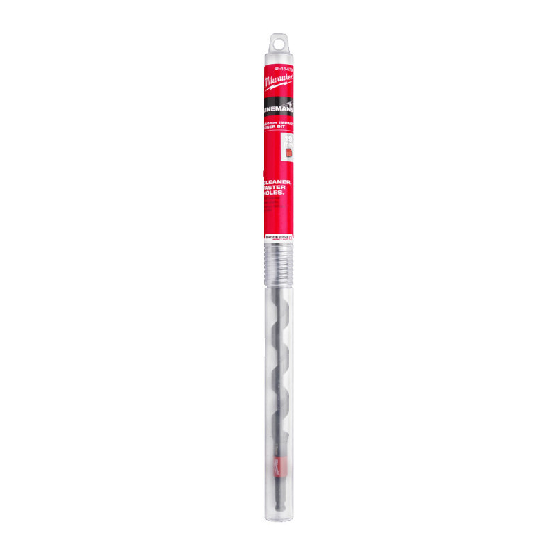Купити Cвердло спіральне Shockwave™ Lineman's 7/16'' Hex MILWAUKEE, діаметр 19х460х395мм. Офіційний магазин Мілвокі Україна, фірмова гарантія з доставкою по Украіні