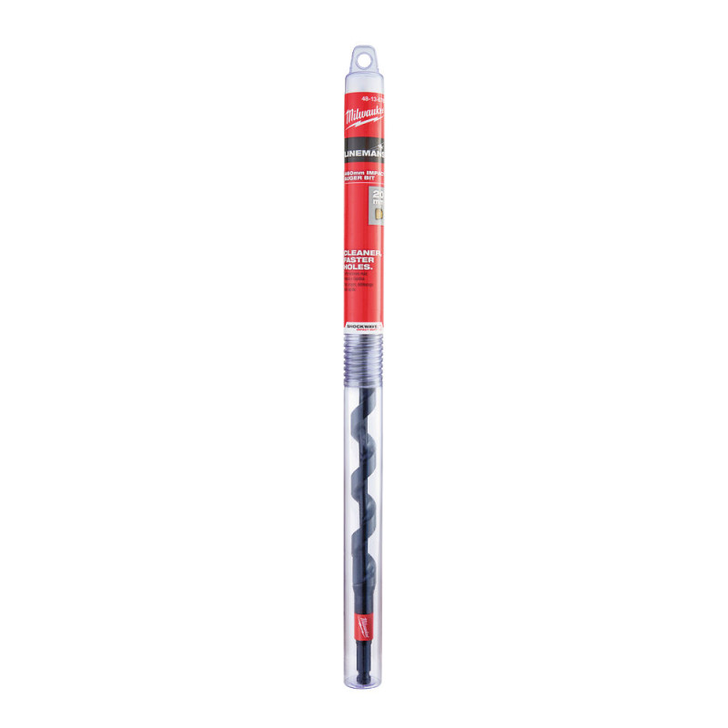 Купити Cвердло спіральне Shockwave™ Lineman's 7/16'' Hex MILWAUKEE, діаметр 20х460х395мм. Офіційний магазин Мілвокі Україна, фірмова гарантія з доставкою по Украіні