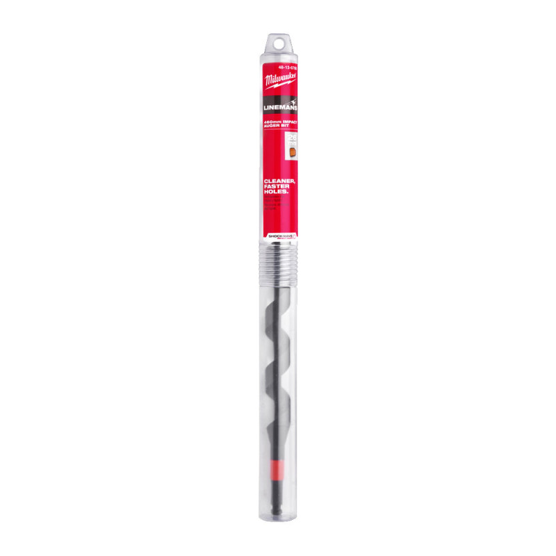 Купити Cвердло спіральне Shockwave™ Lineman's 7/16'' Hex MILWAUKEE, діаметр 26х460х395мм. Офіційний магазин Мілвокі Україна, фірмова гарантія з доставкою по Украіні
