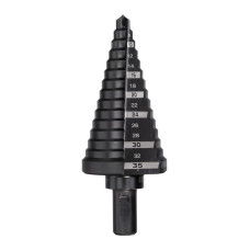 Купити Свердло ступінчасте Step Drill MILWAUKEE, діаметр 6-35мм з кроком 2-3мм. Офіційний магазин Мілвокі Україна, фірмова гарантія з доставкою по Украіні