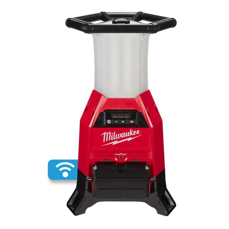 Купити Ліхтар світлодіодний акумуляторний MILWAUKEE, M18 ONESLDP-0, 9000Лм (каркас з зарядним пристроєм). Офіційний магазин Мілвокі Україна, фірмова гарантія з доставкою по Украіні