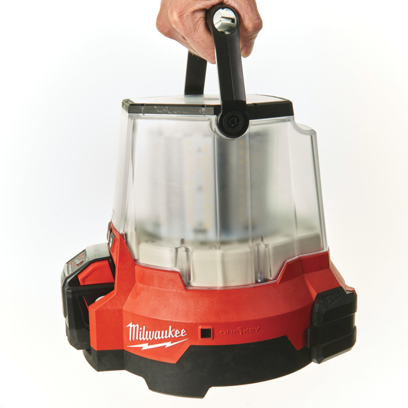 Купити Ліхтар світлодіодний акумуляторний MILWAUKEE, M18 ONESLSP-0, 4400Лм (каркас). Офіційний магазин Мілвокі Україна, фірмова гарантія з доставкою по Украіні