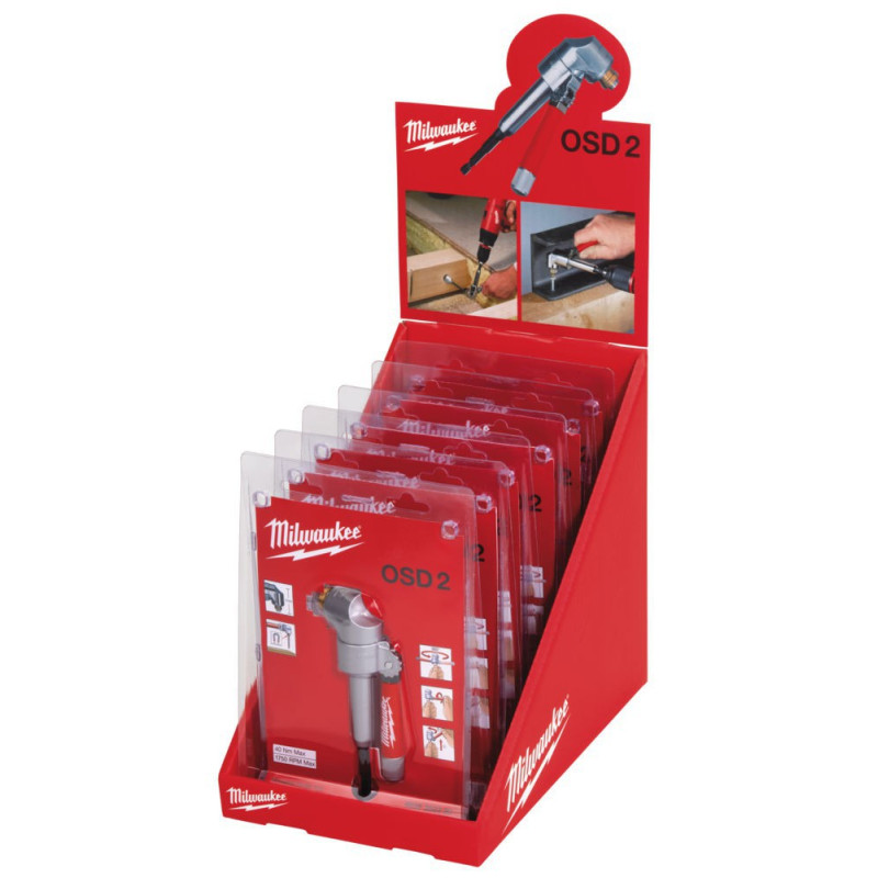 Купити Угловая насадка для шуруповерта CD OSD2 (6шт) MILWAUKEE 4932352321. Офіційний магазин Мілвокі Україна, фірмова гарантія з доставкою по Украіні