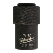 Купити Перехідник ударний ShW MILWAUKEE, з квадрата 1/2'' на 7/16'' Hex. Офіційний магазин Мілвокі Україна, фірмова гарантія з доставкою по Украіні