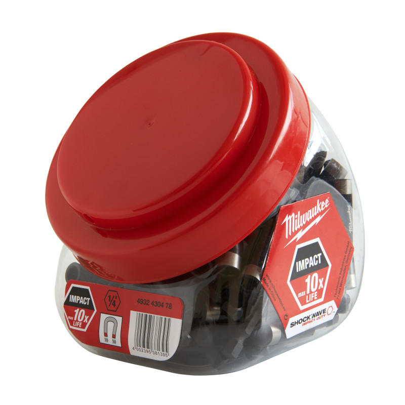 Купити Утримувач для біт магнітний ShW 1/4'' Hex MILWAUKEE, 60мм (без блистера). Офіційний магазин Мілвокі Україна, фірмова гарантія з доставкою по Украіні