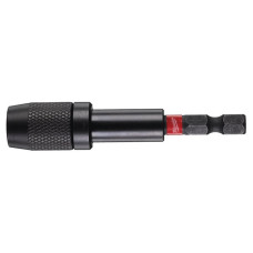 Купити Утримувач для біт магнітний ShW 1/4'' Hex MILWAUKEE, з фіксатором, 73мм. Офіційний магазин Мілвокі Україна, фірмова гарантія з доставкою по Украіні