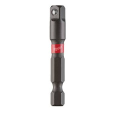 Купити Перехідник ударний ShW MILWAUKEE, з 1/4'' Hex на 1/4'' квадратний хвостовик. Офіційний магазин Мілвокі Україна, фірмова гарантія з доставкою по Украіні