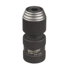 Купити Перехідник ударний ShW MILWAUKEE, з квадрата 3/8'' на 1/4'' Hex. Офіційний магазин Мілвокі Україна, фірмова гарантія з доставкою по Украіні