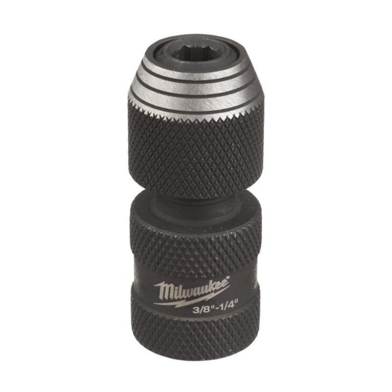 Купити Перехідник ударний ShW MILWAUKEE, з квадрата 3/8'' на 1/4'' Hex. Офіційний магазин Мілвокі Україна, фірмова гарантія з доставкою по Украіні