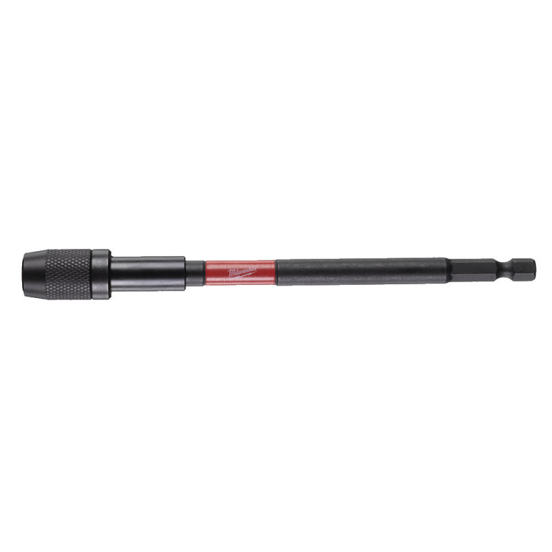 Купити Утримувач для біт магнітний ShW 1/4'' Hex MILWAUKEE, з фіксатором, 152мм. Офіційний магазин Мілвокі Україна, фірмова гарантія з доставкою по Украіні