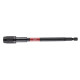 Купити Утримувач для біт магнітний ShW 1/4'' Hex MILWAUKEE, з фіксатором, 152мм. Офіційний магазин Мілвокі Україна, фірмова гарантія з доставкою по Украіні