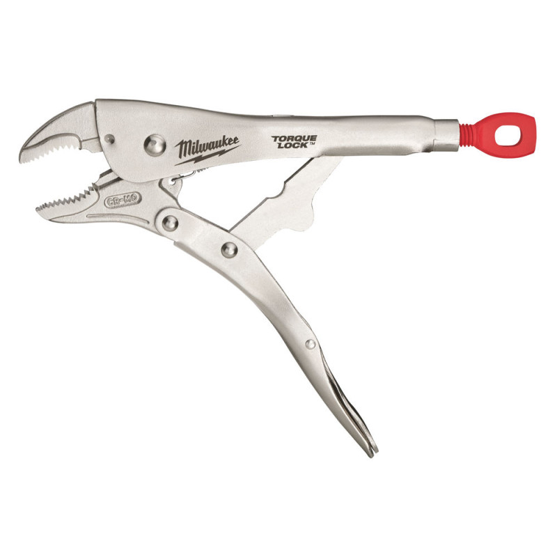 Купити Затискач Torque Lock MILWAUKEE, діаметр 51 мм, (закруглені губки), 250мм. Офіційний магазин Мілвокі Україна, фірмова гарантія з доставкою по Украіні