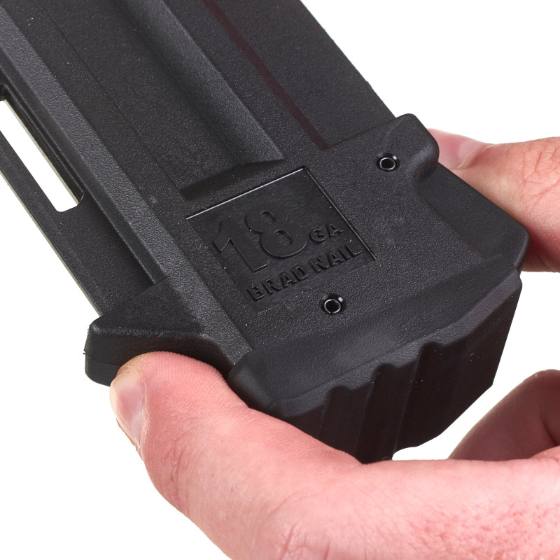 Купити Пістолет цвяхозабивний акумуляторний безщітковий MILWAUKEE, M18 FN18GS-0X, 16-54мм (каркас, HDкейс). Офіційний магазин Мілвокі Україна, фірмова гарантія з доставкою по Украіні