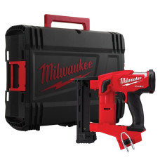 Купити Степлер скобозабивний акумуляторний завужений безщітковий MILWAUKEE, M18 FNCS18GS-0X, скоба 9,5-38мм (каркас, HDкейс). Офіційний магазин Мілвокі Україна, фірмова гарантія з доставкою по Украіні
