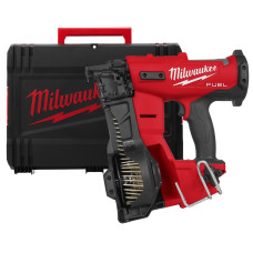 Купити Пістолет цвяхозабивний акумуляторний безщітковий MILWAUKEE, M18 FRCN45-0X, 19-45мм (каркас, HDкейс). Офіційний магазин Мілвокі Україна, фірмова гарантія з доставкою по Украіні