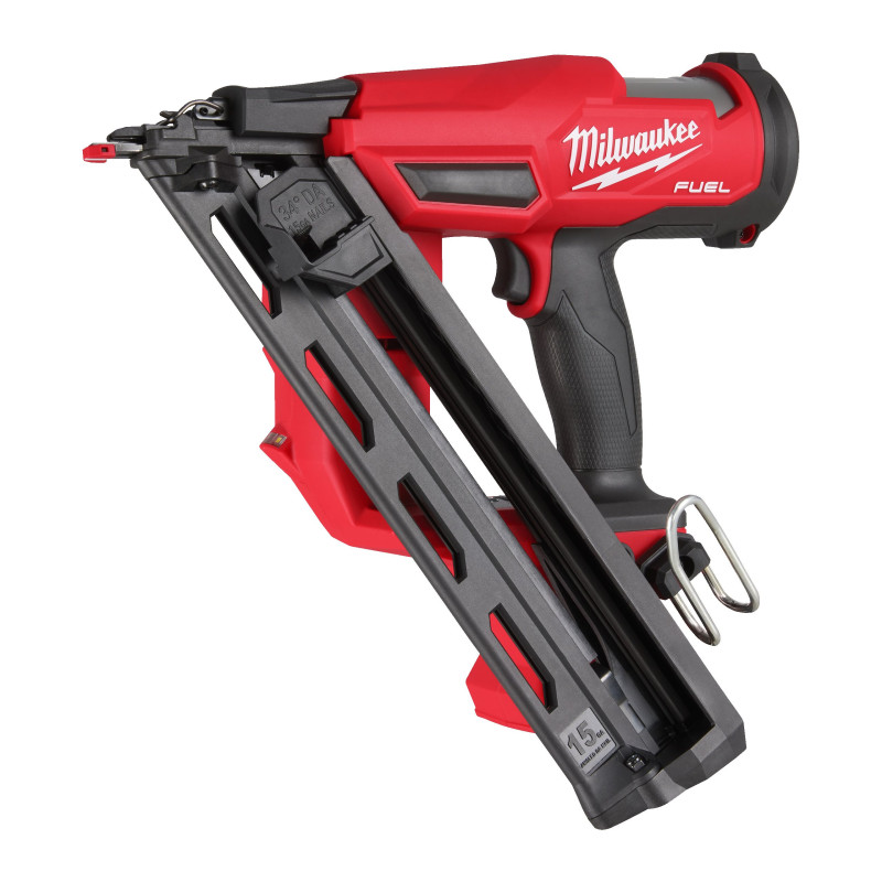 Купити Пістолет цвяхозабивний акумуляторний безщітковий MILWAUKEE, M18 FN15GA-0X, 32-64мм (каркас, HDкейс). Офіційний магазин Мілвокі Україна, фірмова гарантія з доставкою по Украіні