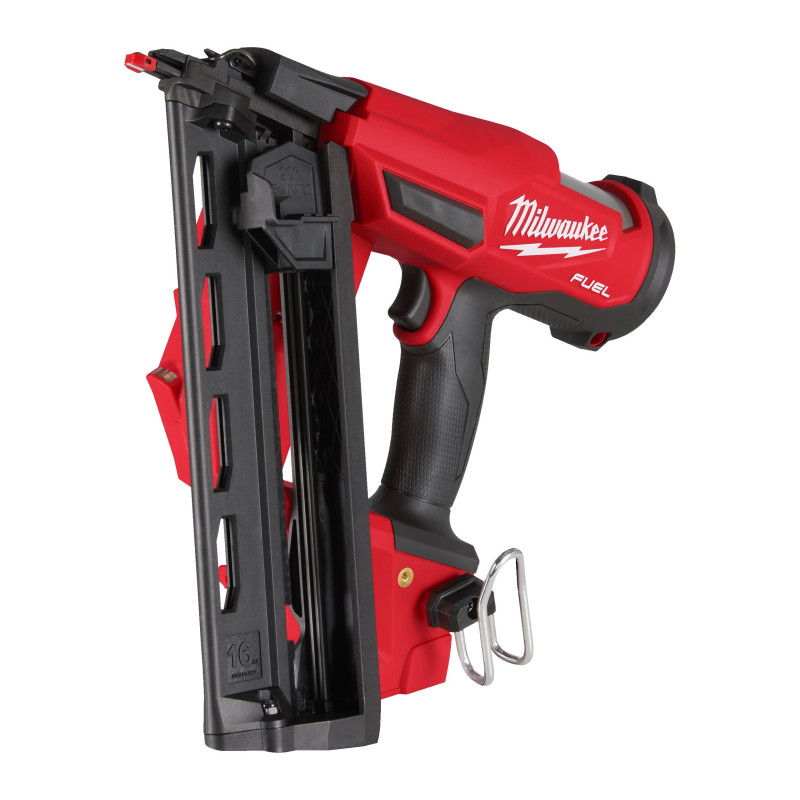 Купити Пістолет цвяхозабивний акумуляторний безщітковий MILWAUKEE, M18 FN16GA-0X, 32-64мм (каркас, HDкейс). Офіційний магазин Мілвокі Україна, фірмова гарантія з доставкою по Украіні