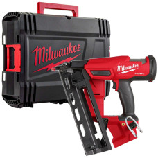 Купити Пістолет цвяхозабивний акумуляторний безщітковий MILWAUKEE, M18 FN16GA-0X, 32-64мм (каркас, HDкейс). Офіційний магазин Мілвокі Україна, фірмова гарантія з доставкою по Украіні
