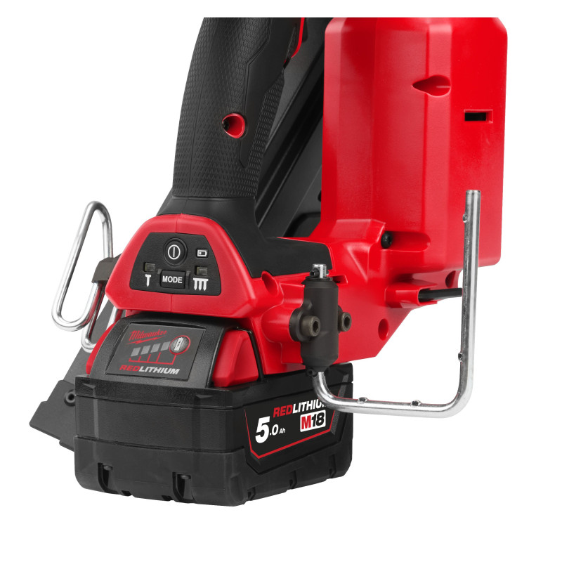 Купити Пістолет цвяхозабивний акумуляторний безщітковий MILWAUKEE, M18 FFN21-0C, 50-90мм (каркас, кейс). Офіційний магазин Мілвокі Україна, фірмова гарантія з доставкою по Украіні