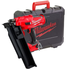 Купити Пістолет цвяхозабивний акумуляторний безщітковий MILWAUKEE, M18 FFN21-0C, 50-90мм (каркас, кейс). Офіційний магазин Мілвокі Україна, фірмова гарантія з доставкою по Украіні