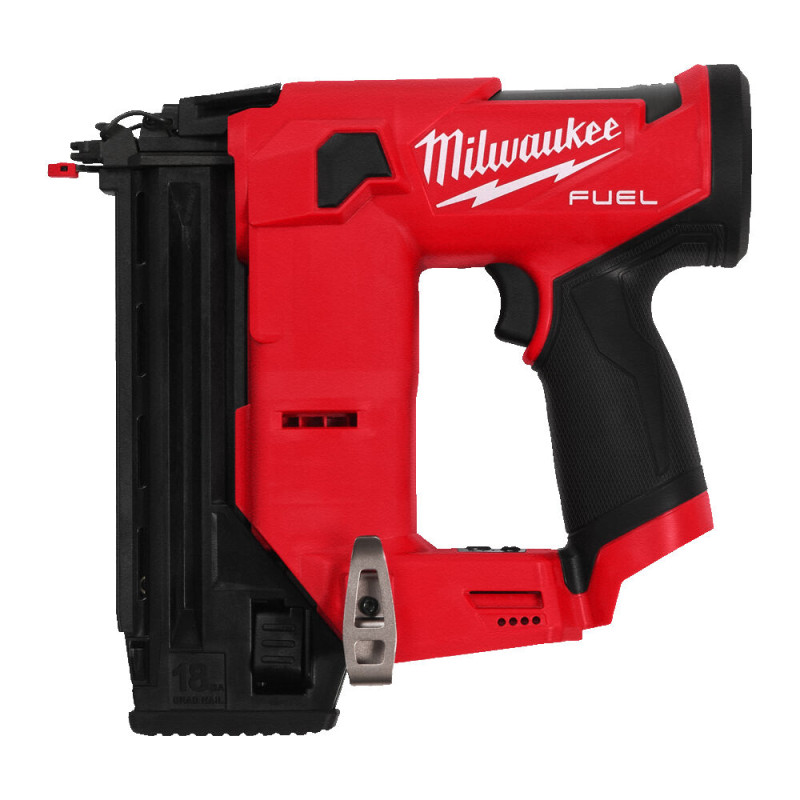 Купити Пістолет цвяхозабивний акумуляторний безщітковий MILWAUKEE, M12 FCN18GS-0X, 16-38мм (каркас, кліпса для ременя, HDкейс). Офіційний магазин Мілвокі Україна, фірмова гарантія з доставкою по Украіні