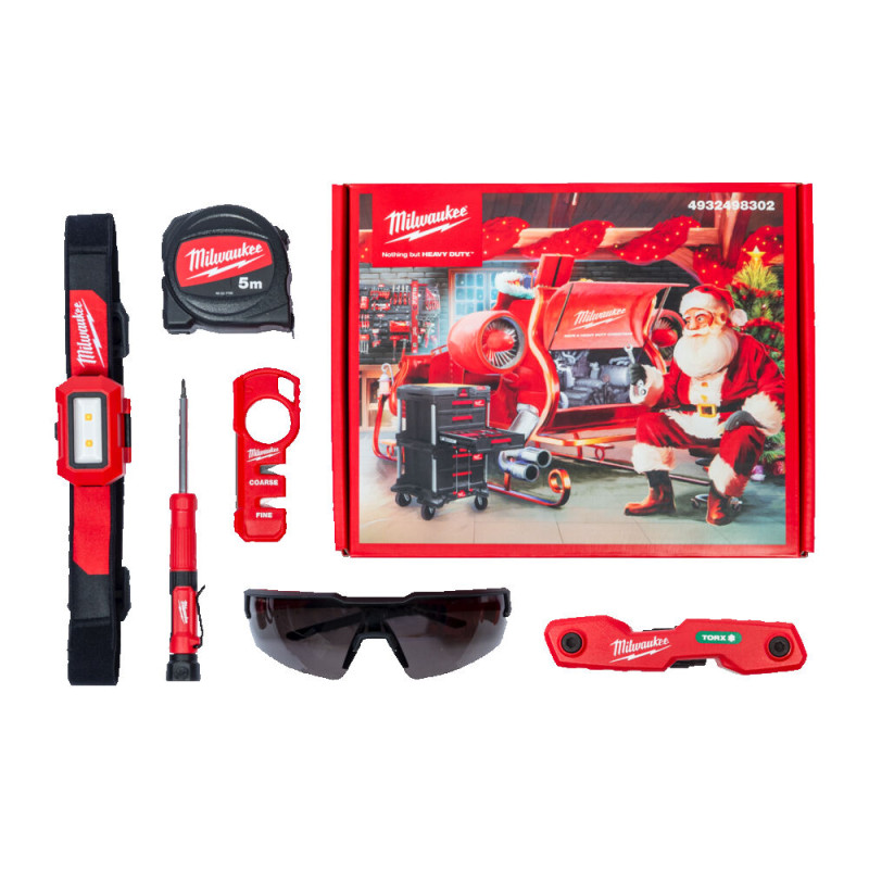 Купити Подарунковий набір інструментів CHRISTMAS PROMO 2025 (6шт.) MILWAUKEE. Офіційний магазин Мілвокі Україна, фірмова гарантія з доставкою по Украіні