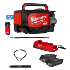 Купити Вібратор заглибний кейсовий акумуляторний MILWAUKEE, MXF CVBCKIT-602 (+зар.пр., 2 акумХ 6Аг, оснащення). Офіційний магазин Мілвокі Україна, фірмова гарантія з доставкою по Украіні