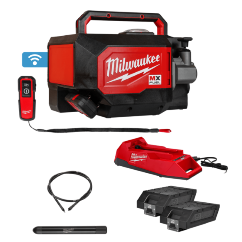 Купити Вібратор заглибний кейсовий акумуляторний MILWAUKEE, MXF CVBCKIT-602 (+зар.пр., 2 акумХ 6Аг, оснащення). Офіційний магазин Мілвокі Україна, фірмова гарантія з доставкою по Украіні